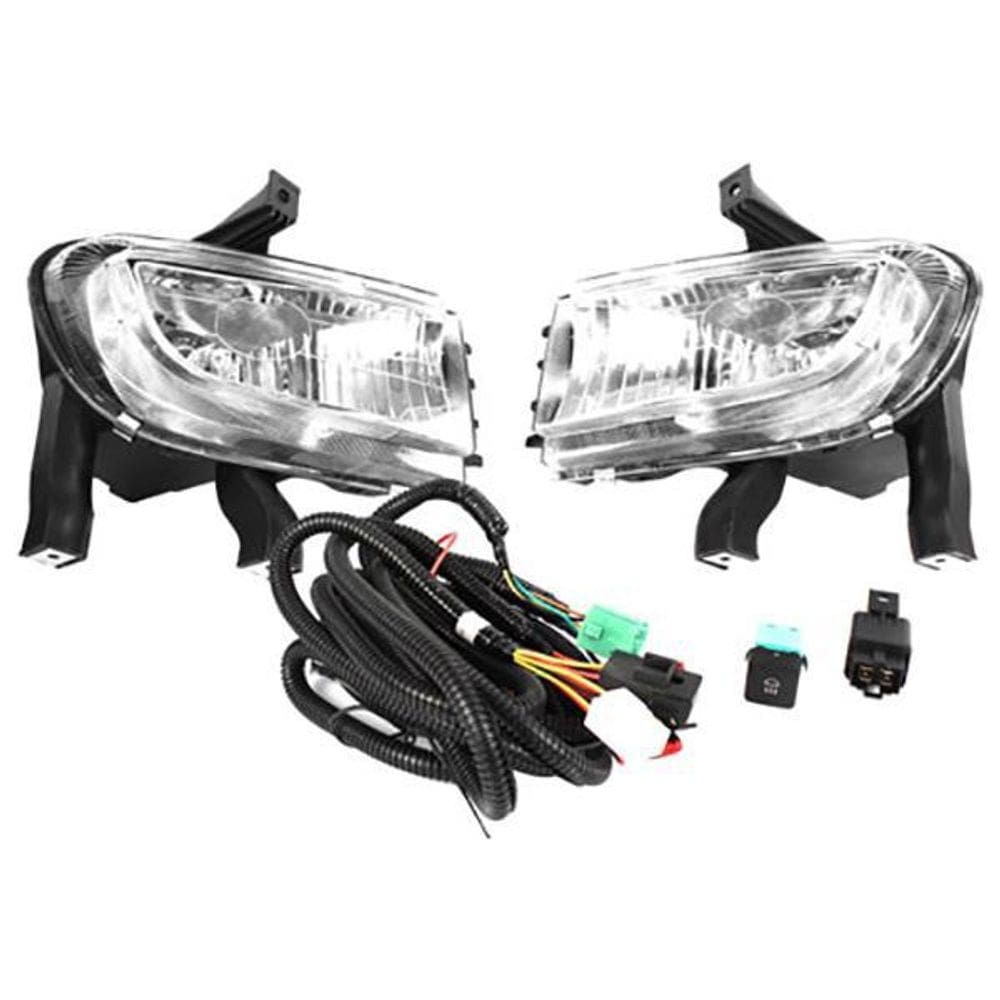 Kit farol auxiliar milha classic 2011 a 2016 bmo shocklight