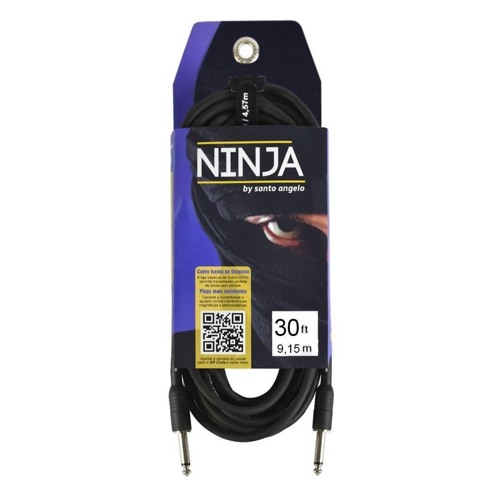 Cabo Santo Angelo Instrumento Ninja P10/P10 - 30Ft/9,15 M