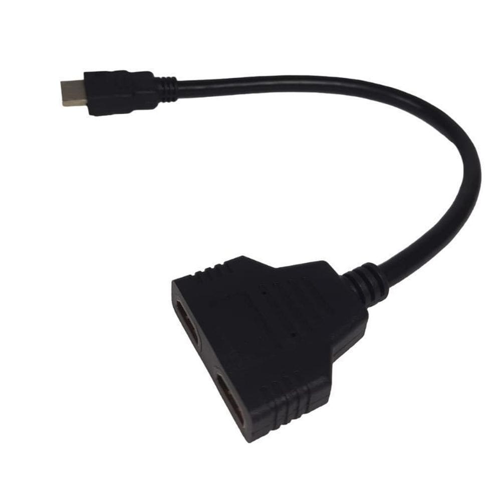Cabo adaptador duplicador hdmi xc-sw3