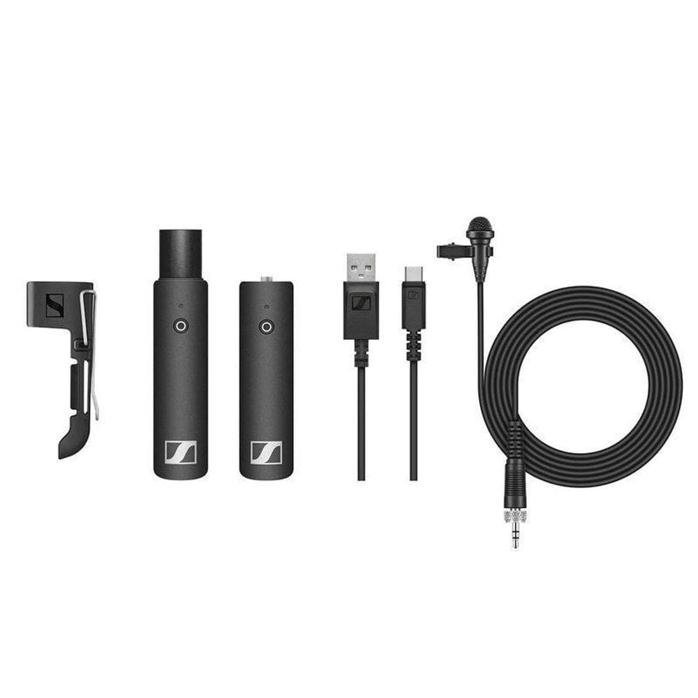 Kit microfone sennheiser xsw-d lavalier set s/ fio