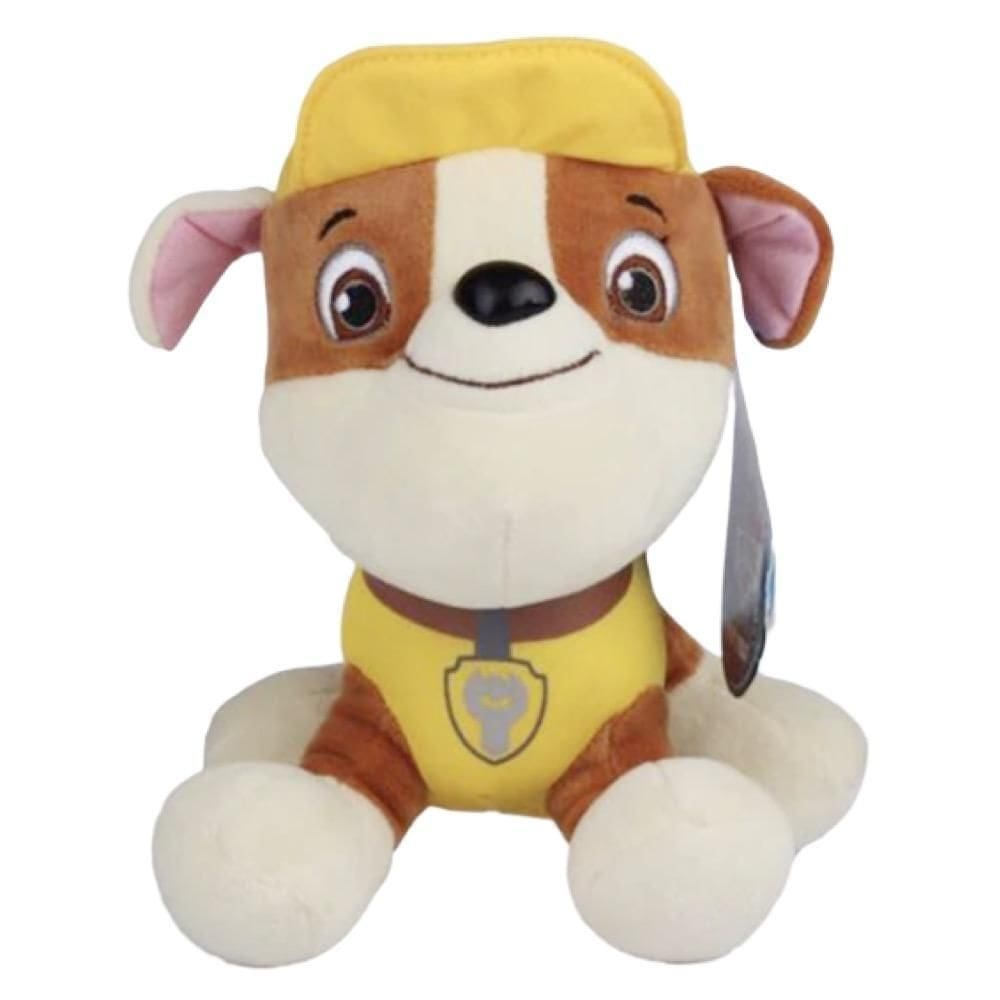 Pelúcia patrulha canina rubble 20 cm ryder chase paw patrol