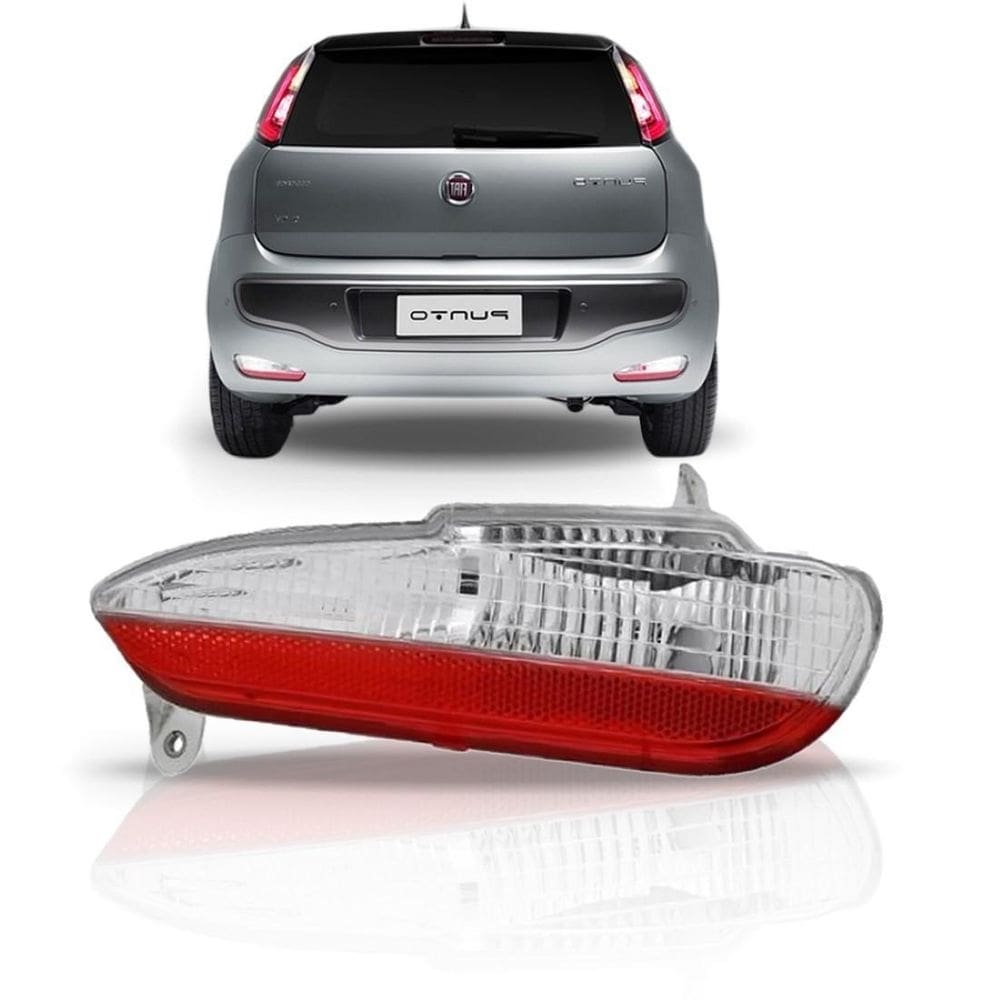 Lanterna parachoque fiat punto 2012 2013 2014 traseiro