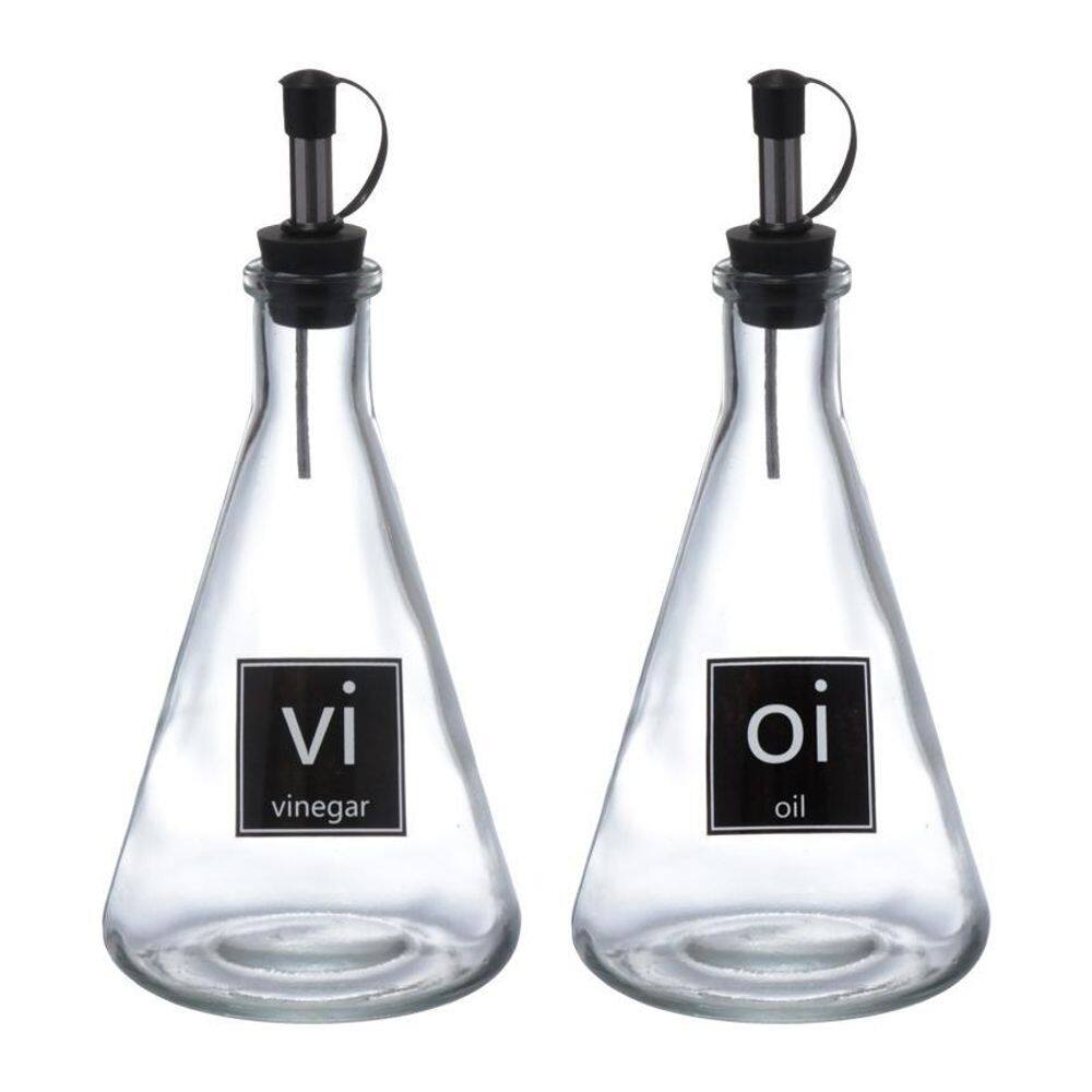 Galheteiro de vidro manhattan 250ml 2 peças