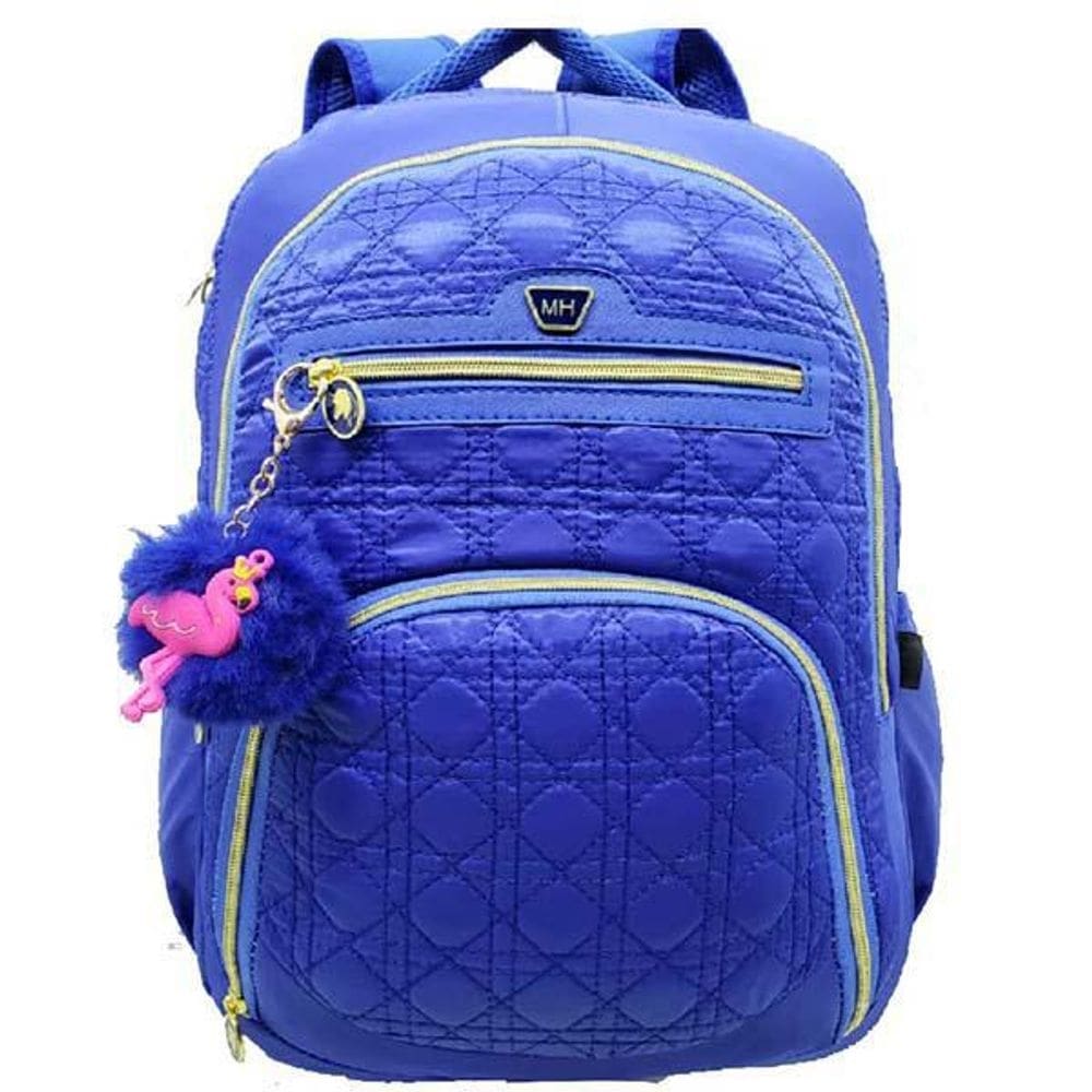 Mochila notebook flamingo acolchoada +chaveiro m3968