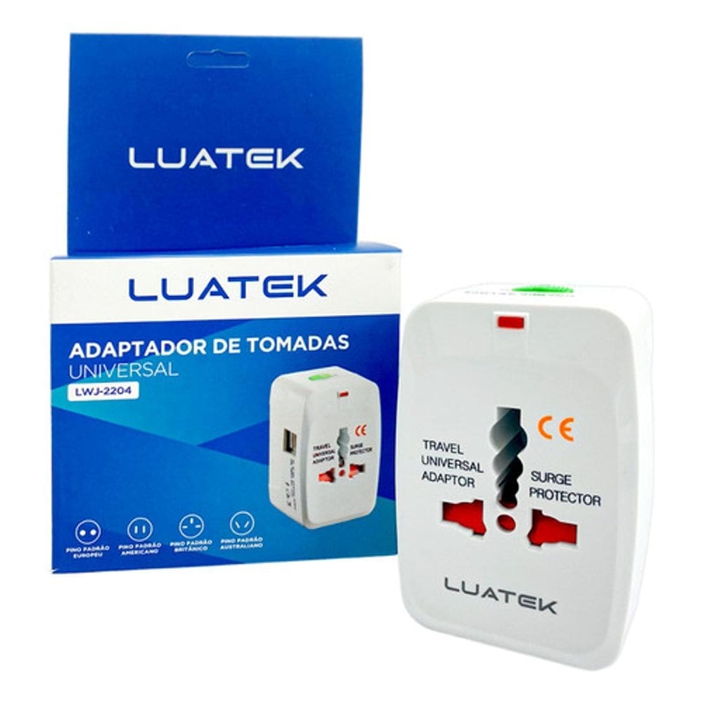 Tomada Adaptador Universal Internacional