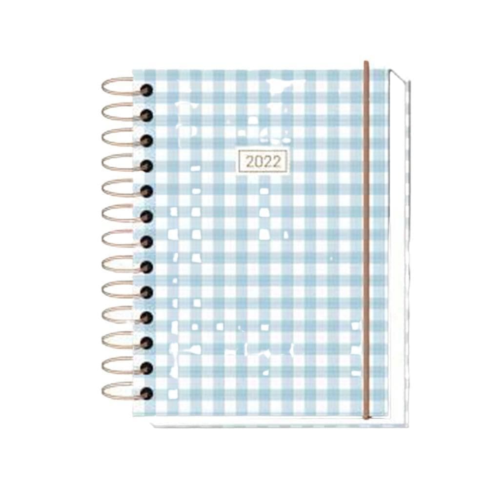 Agenda 2022 capa dura espiral a5 336 folhas 18,7x13,7cm