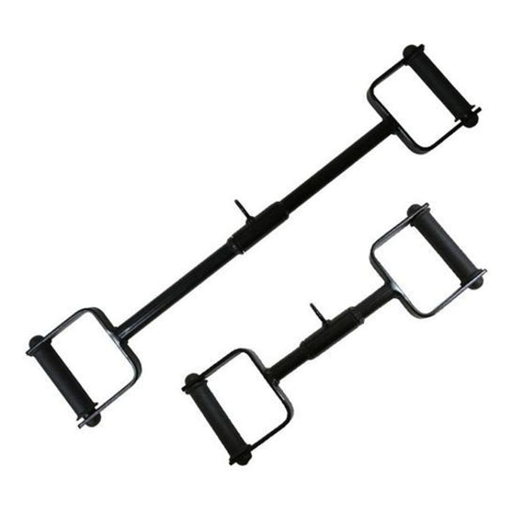Puxadores pulley neutro reto d romana 70 cm + d 50 cm