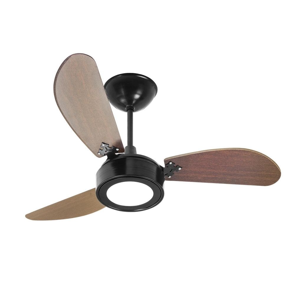 Ventilador New Light Led 3 Pás 127 v Cobre