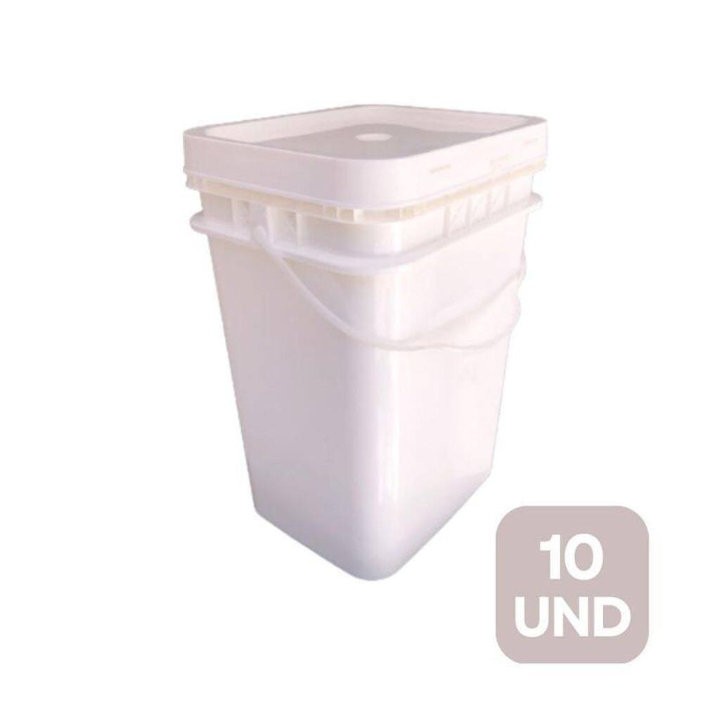 Balde frango de 20l retangular 10 und