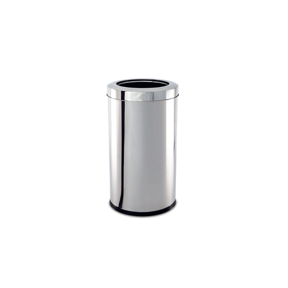 Lixeira inox com aro decorline lixeiras brinox