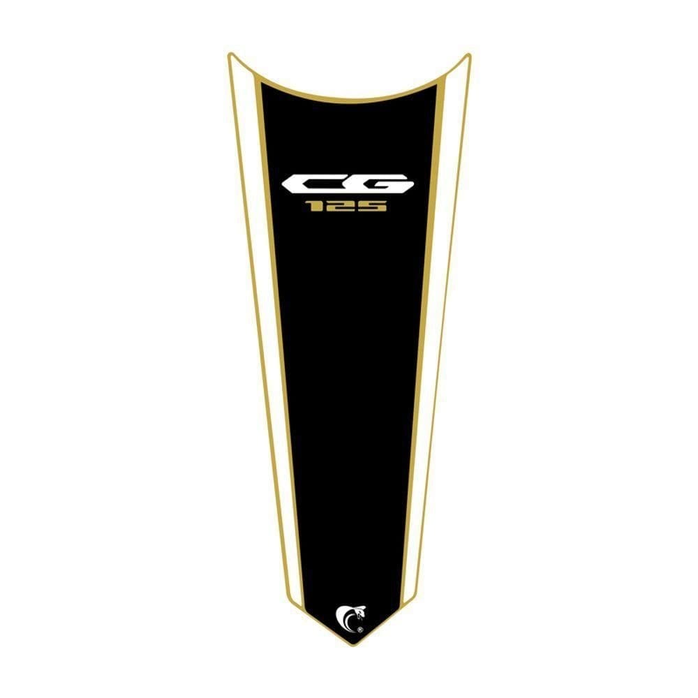 Adesivo Faixa Gravata Tanque Moto Cg Titan 125/150/160 Dourado Cor Cg 125