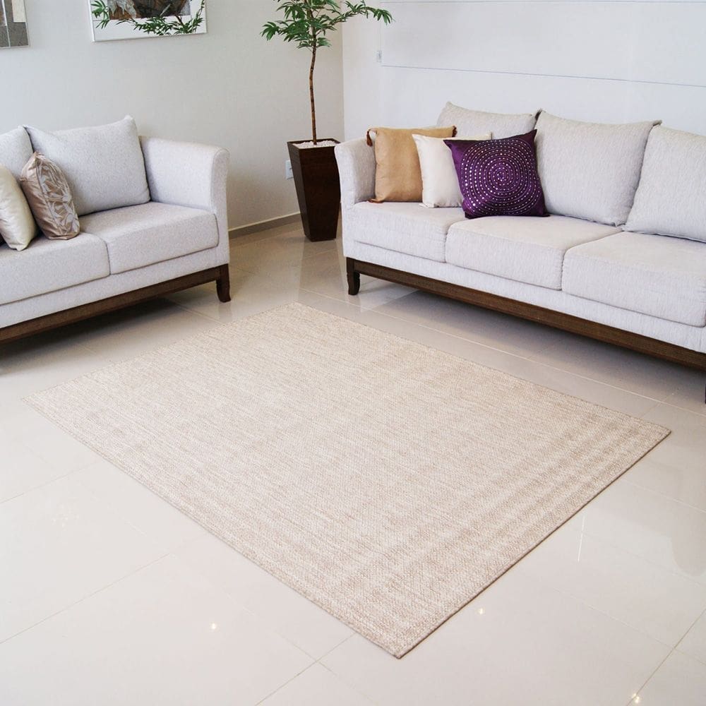 Tapete Sisal Brinco de Princesa 150 cm Redondo - Rayza