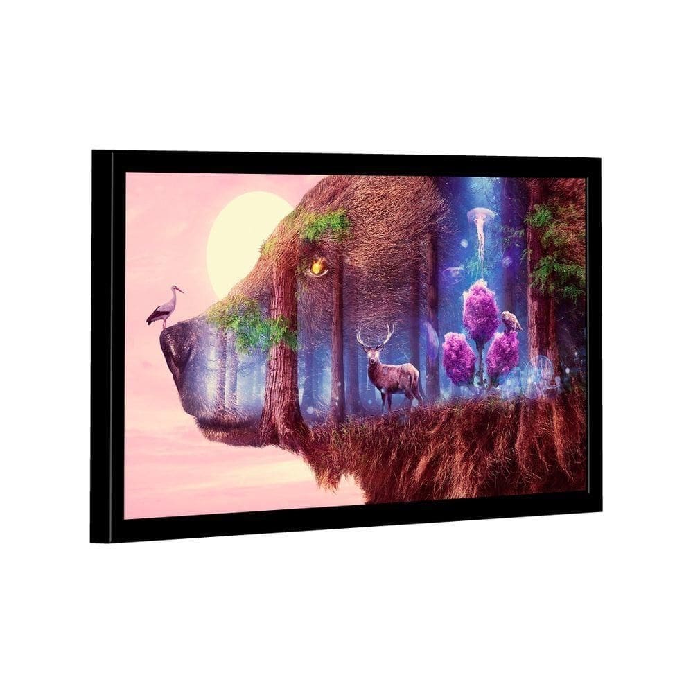 Quadro Bear Vision -- Br Artes