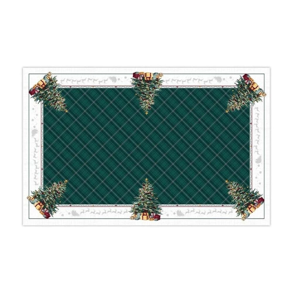 Toalha Mesa Natalina Travessia Festiva 1,40X2,20Cm 197044