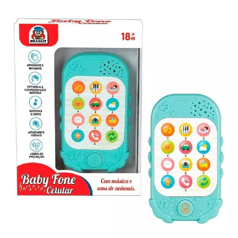 Baby Fone Celular - Braskit