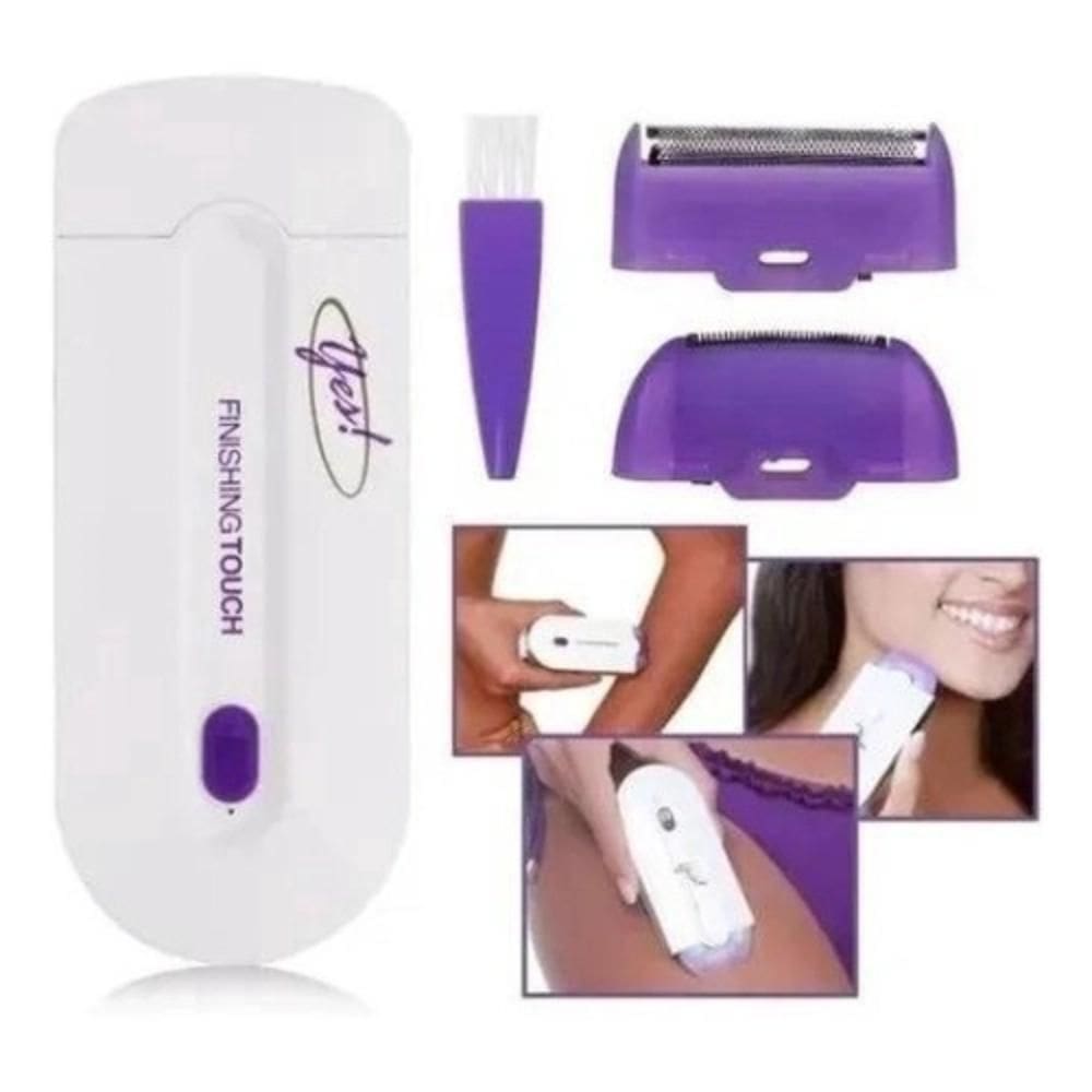 Depilador portátil corporal recarregável luz ativa 2023