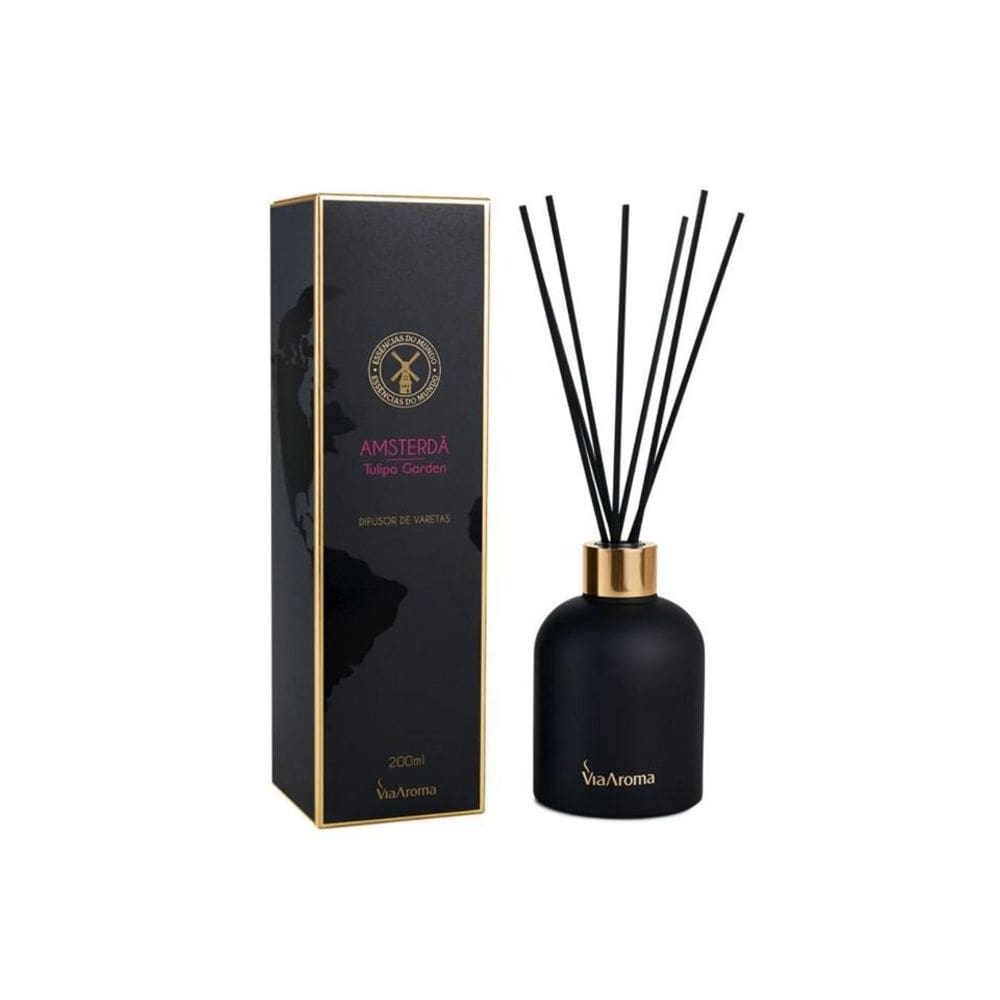 Difusor De Varetas Linha Mundo Amsterdã - 200Ml
