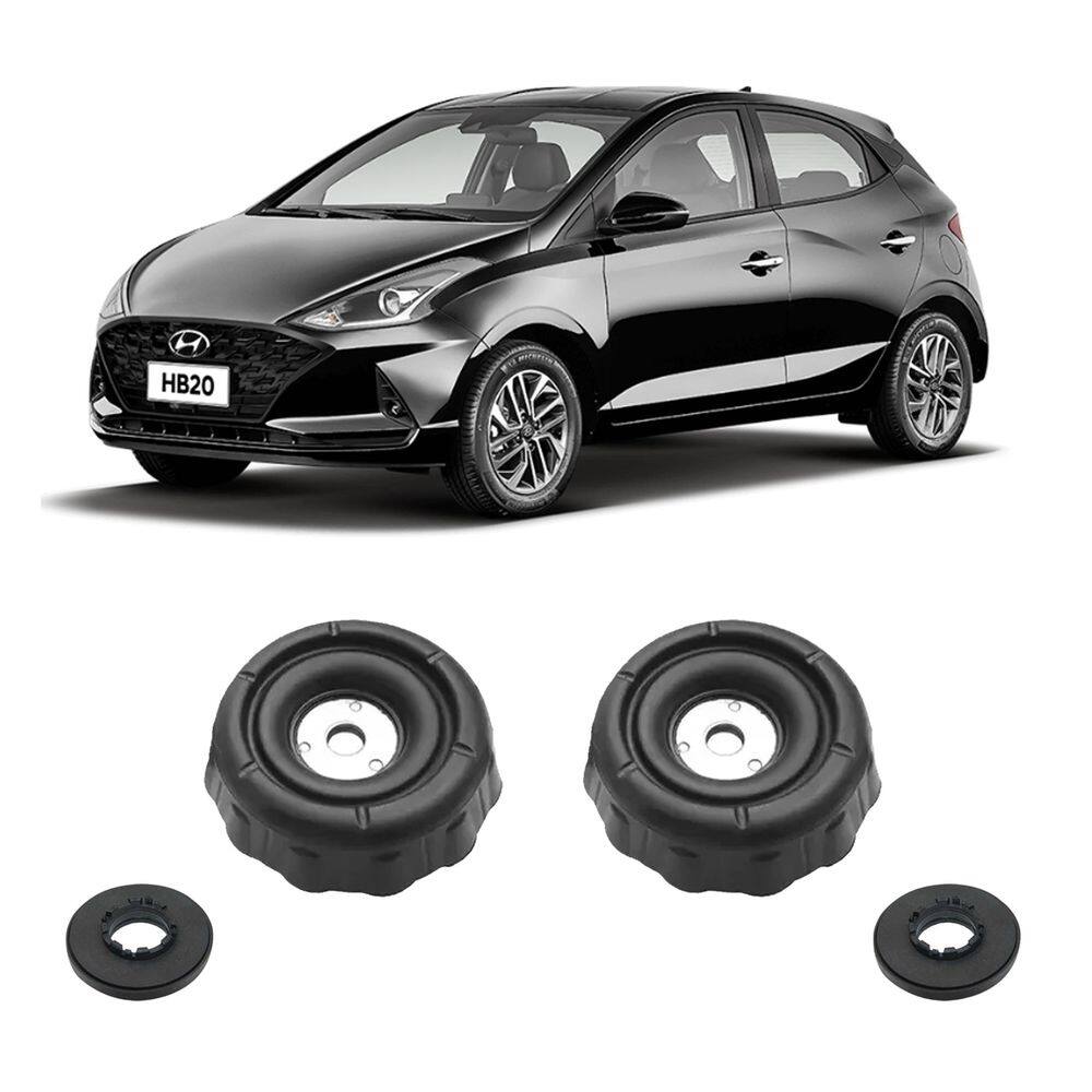 2 rolamento coxim batente dianteiro hyundai hb20 2019 20 21