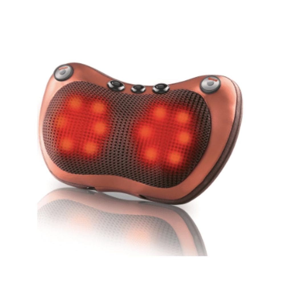 Almofada elétrica massageadora movimentos shiatsu