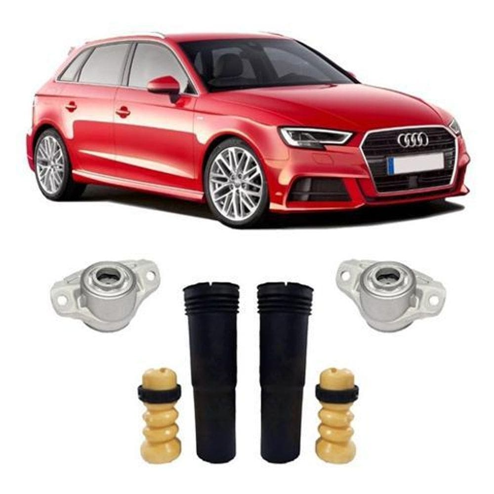 Kit coxim batente traseiro audi a3 sportback 2015
