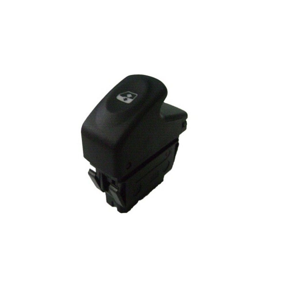 Botão do Vidro Elétrico Clio Duster Megane Sandero Scenic Symbol LED Laranja Dianteiro 5 Vias - Marília - IM35150