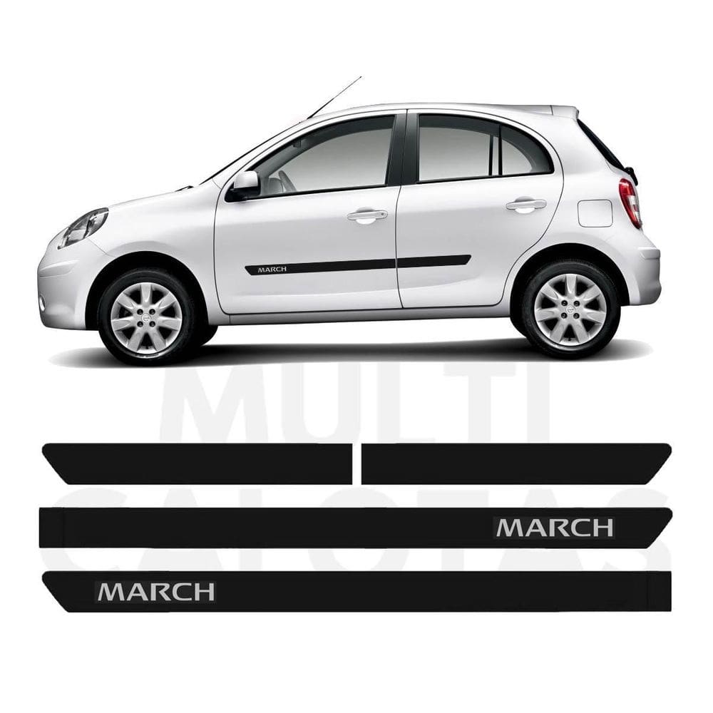 Friso Lateral March 2012 A 2020 Preto Fosco Com Nome