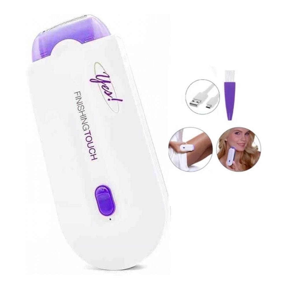 Depilador elétrico sensor removedor de pelos portátil