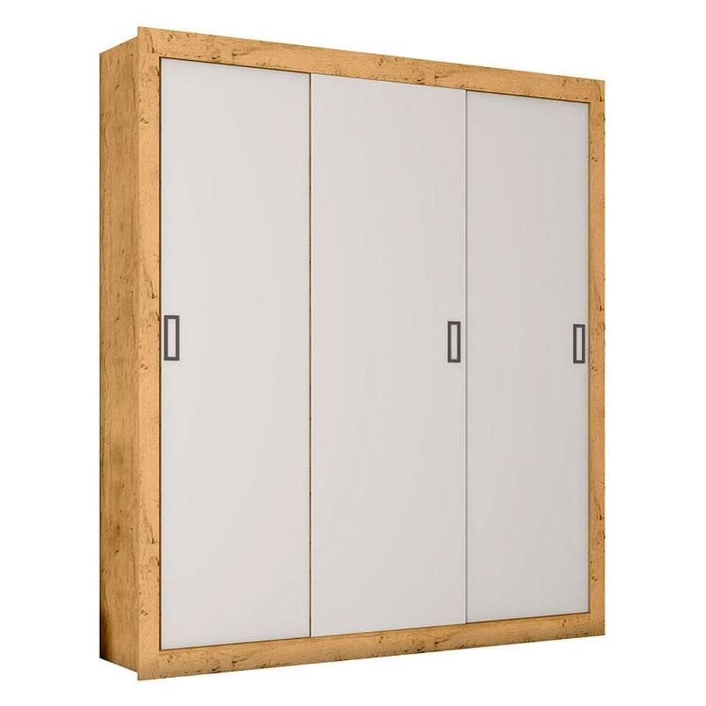 Guarda Roupa Casal COR2303044 Freijó Baunilha Flex - Araplac