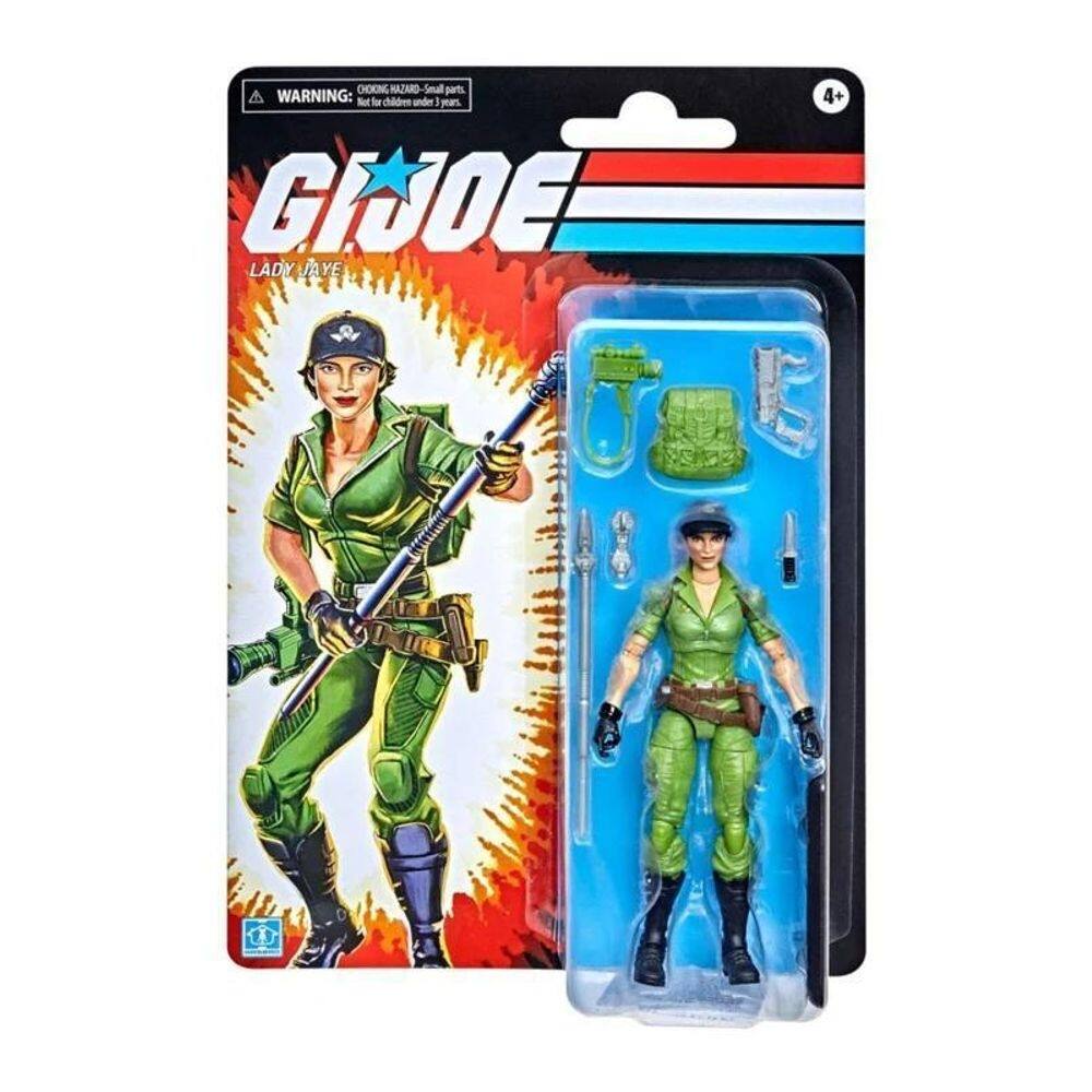 Boneco g.i. joe classified series lady jaye - hasbro f4765