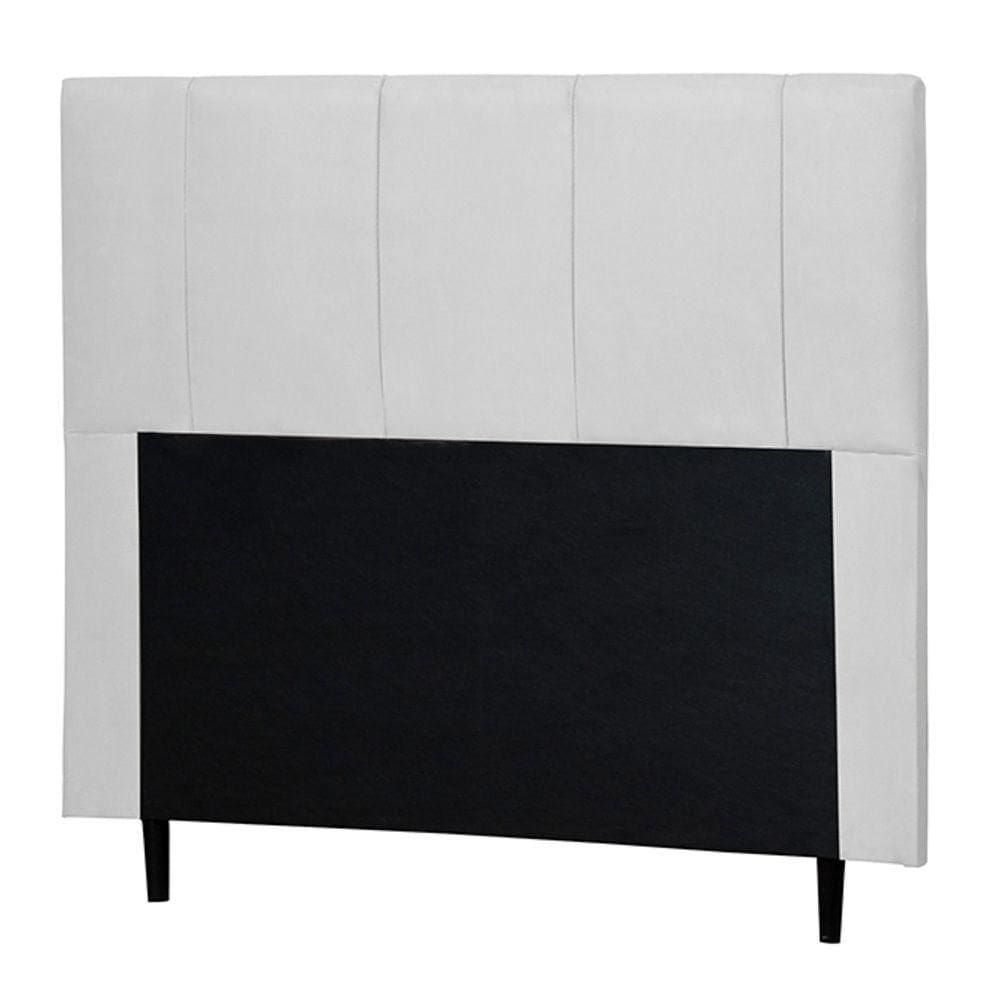Cabeceira Cama Box Casal Donna 140cm Corano Branco