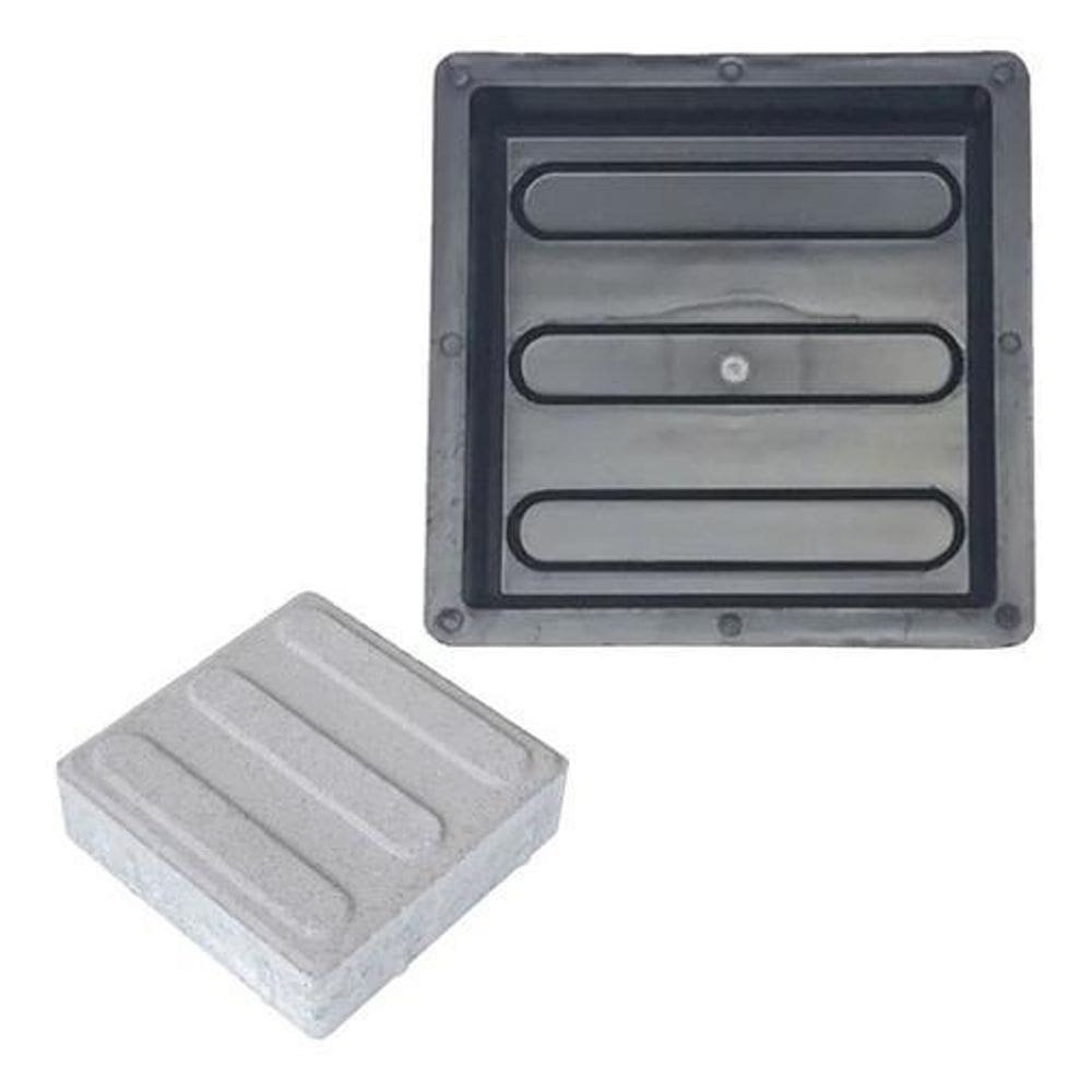 Kit 5 formas plásticas direcional deficiente 20x20x03 - gme