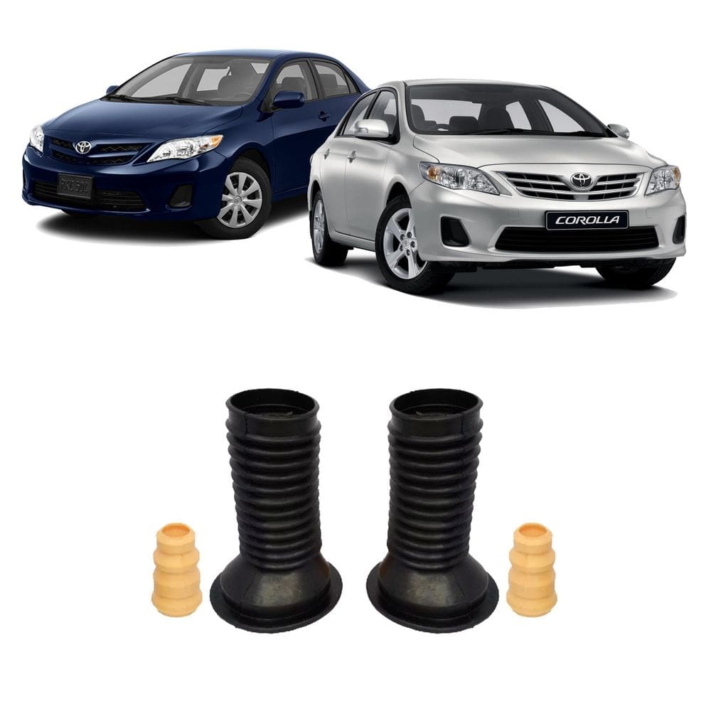 Kit parcial coifa batente dianteiro corolla 2010 2011 2012