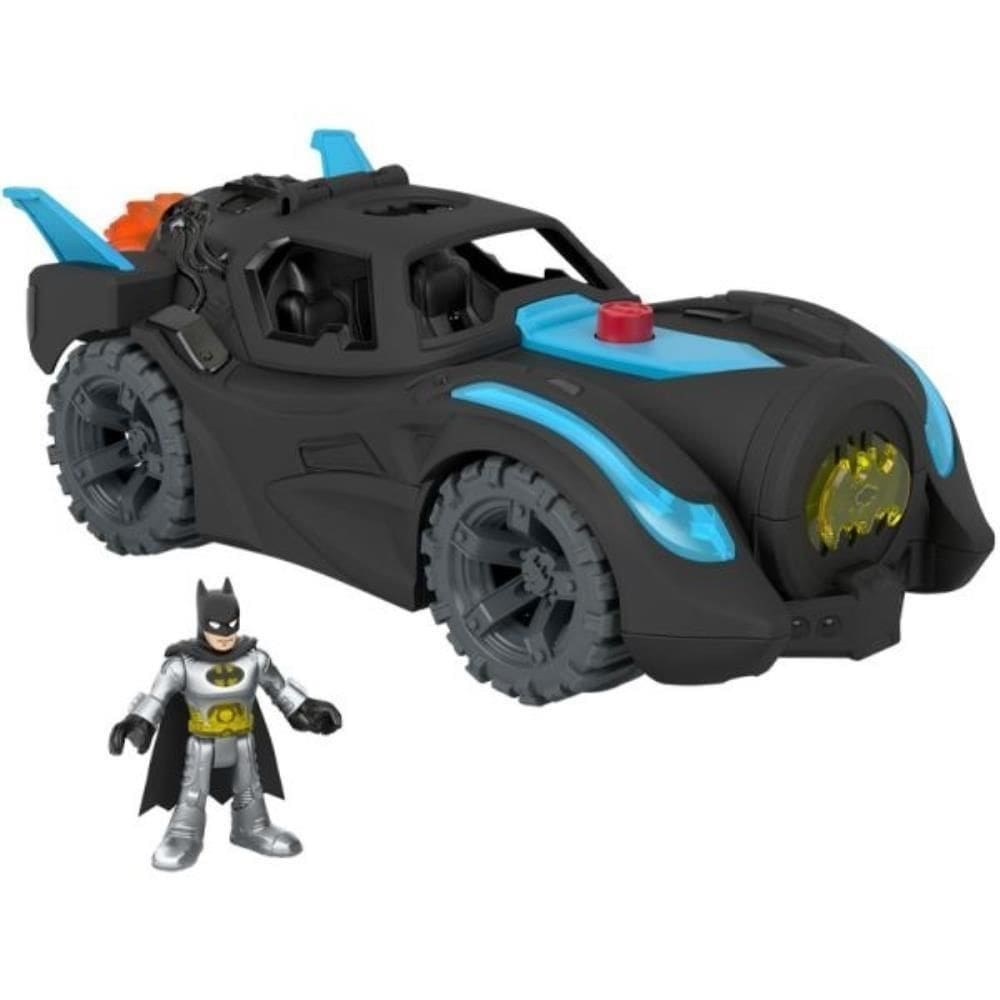 Imaginext dcsf lights & sounds batmobil mattel unidade