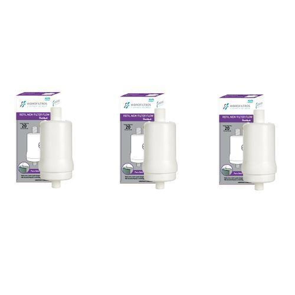 Refil new filter flow coluna universal 3 un hidrofiltros