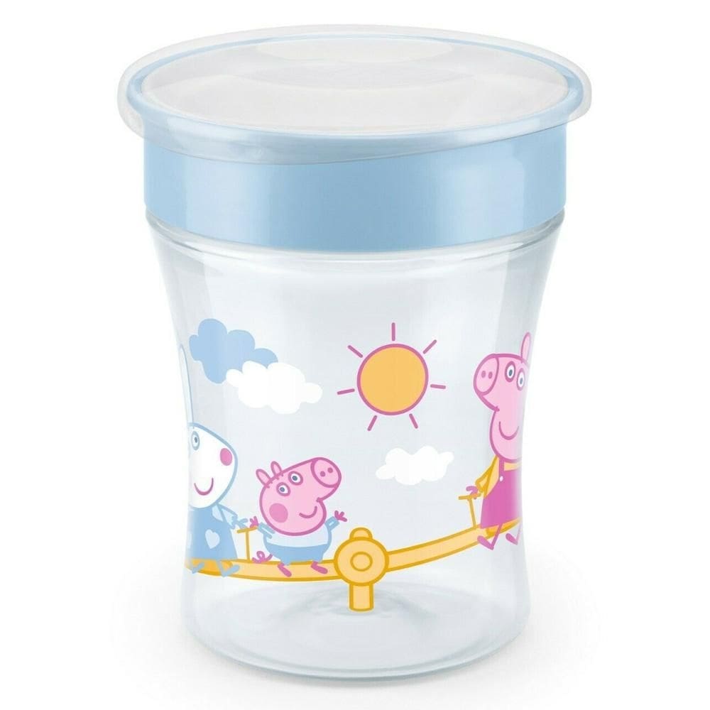 Copo magic cup 360º 230ml +8m peppa pig nuk