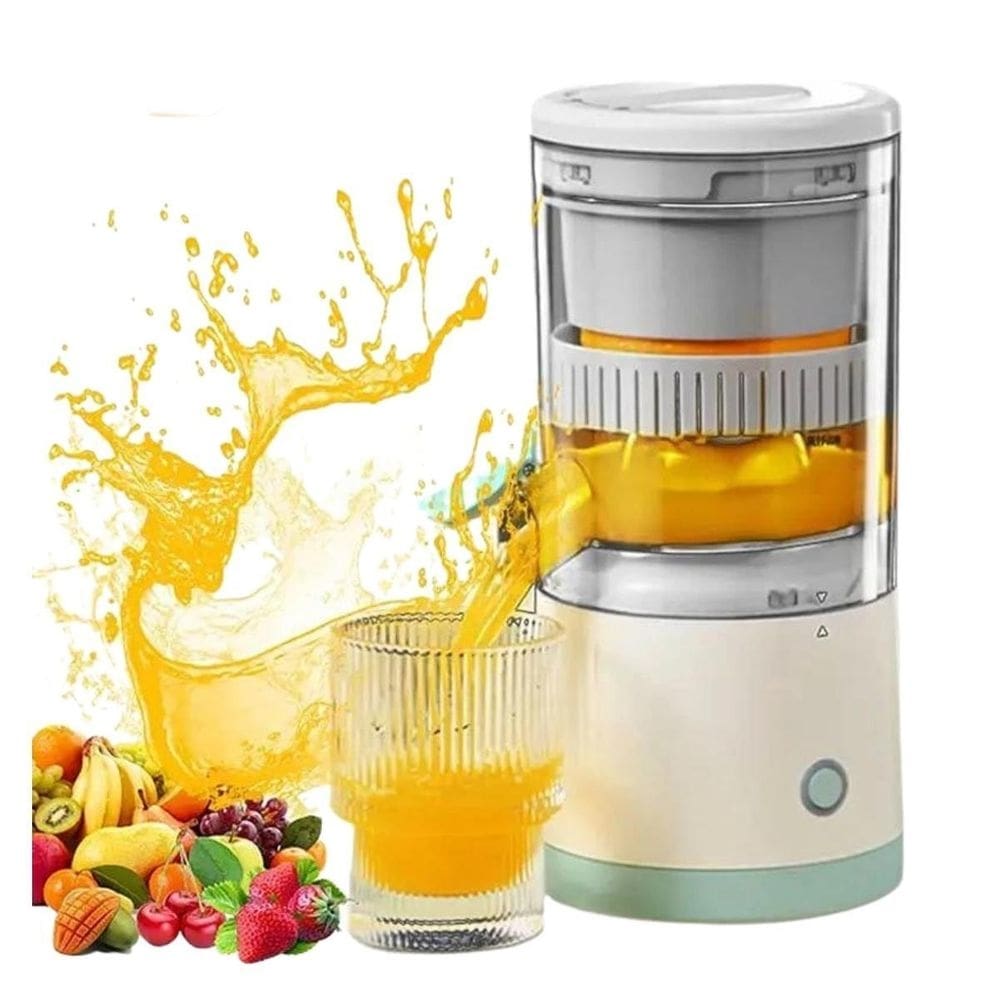 Espremedor laranja frutas sucos portátil automático elétrico