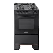 Fogão de Piso FGVCG410PT com 4 Bocas Cook Glass Suggar