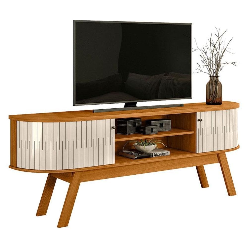 Rack Bancada Valência Cinamomo Off White – Madetec