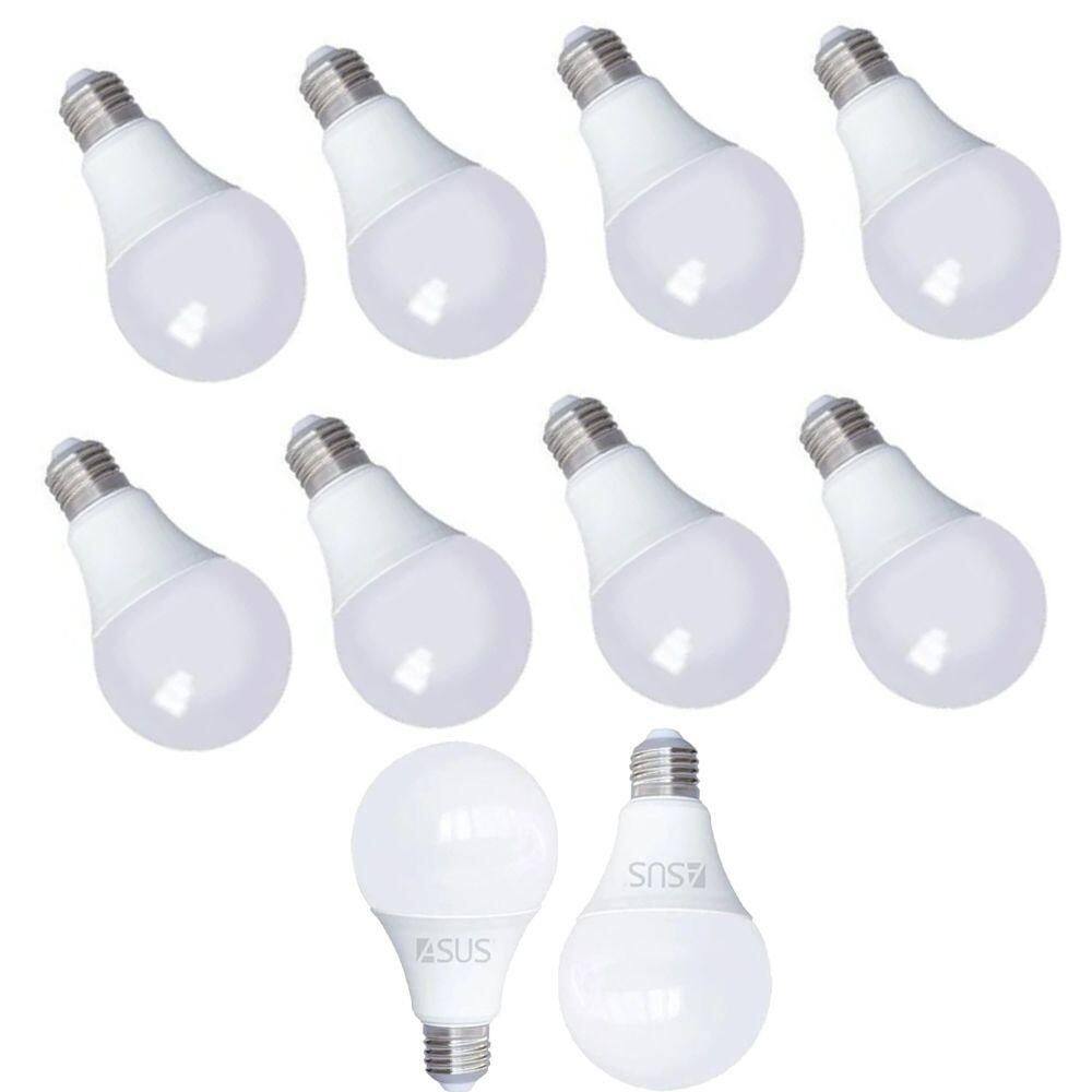 Lâmpada Bivolt Led Branco Frio 12w 6500k Bulbo Soquete E27