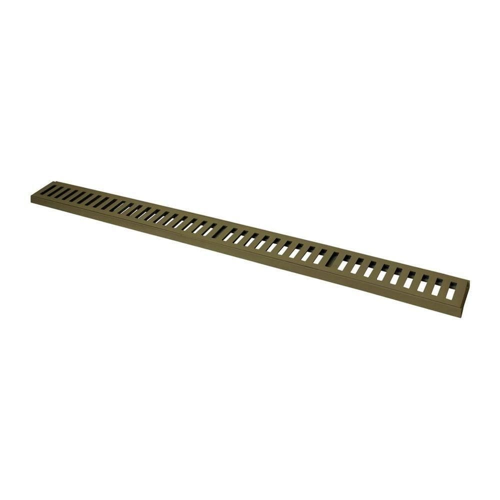 Ralo Grelha Linear Com Caixilho Em Alumínio Fendi 8X100Cm