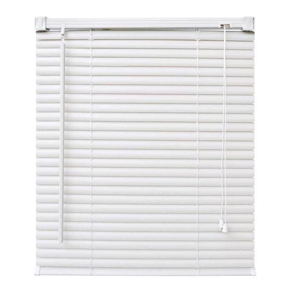 Persiana horizontal pvc branca 160 l x 160 a cortina