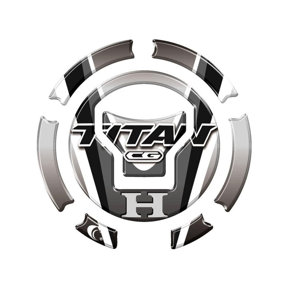 Adesivo Resinado Protetor Bocal Cg Titan Ano Acima 2018 Preto Cor Preto