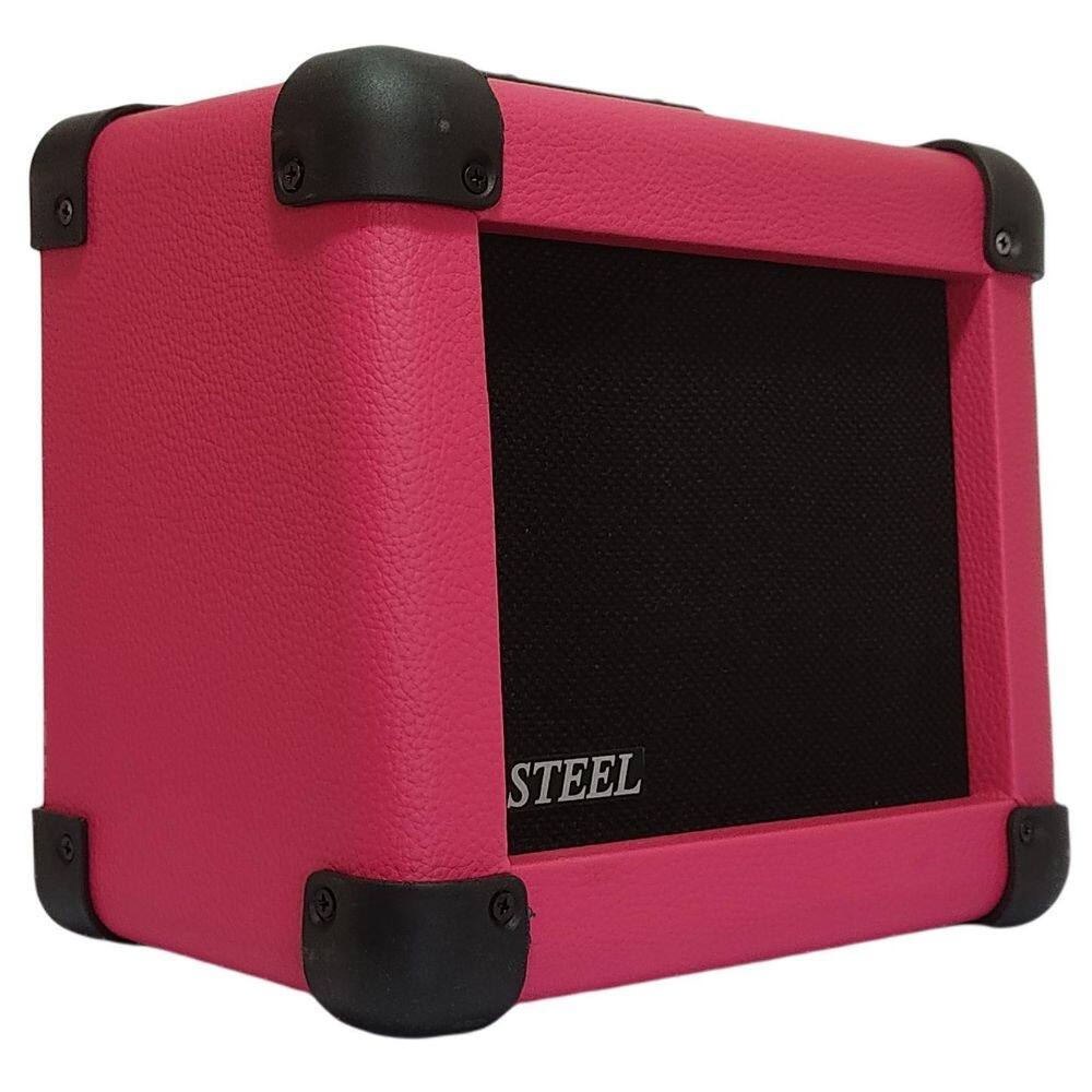 Amplificador De Guitarra Cubo Steel 20Gt 6 Pol. 15W Rms Rosa