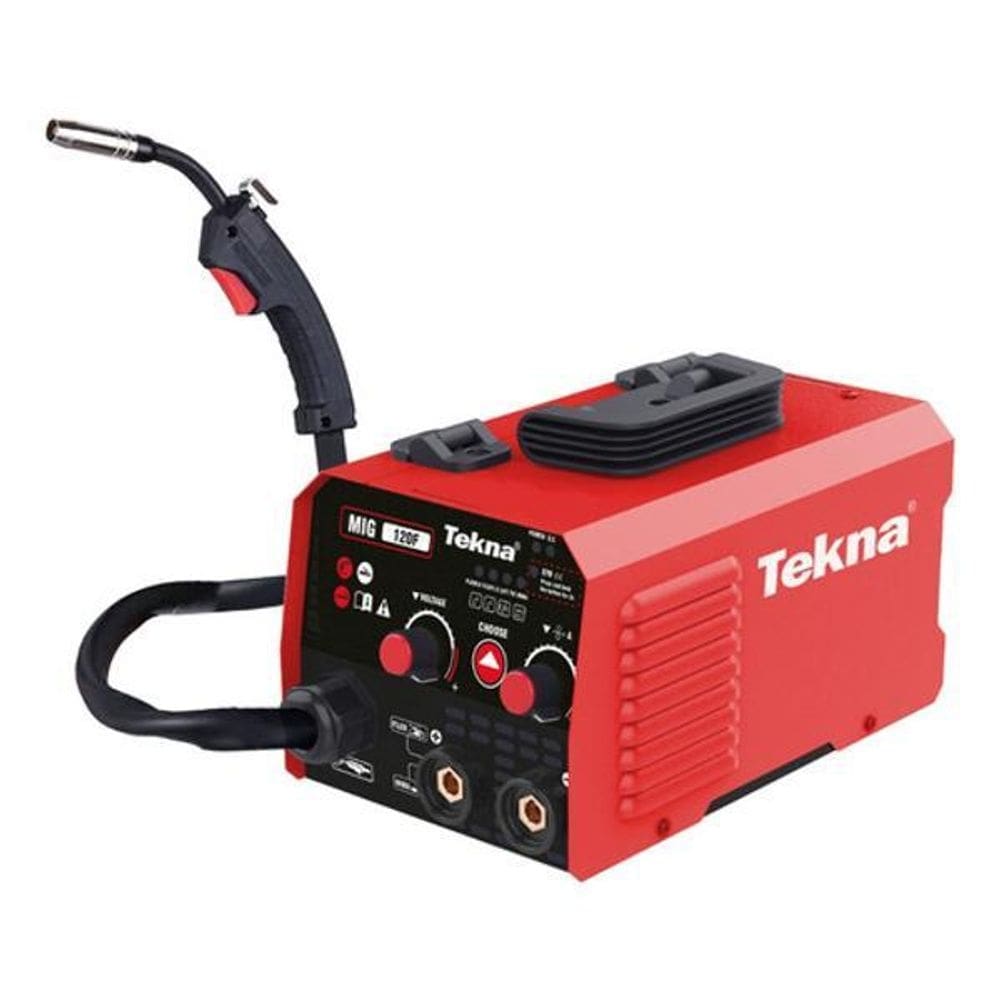 Máquina inversora de solda tekna weld tw120imigmma 100a 220v