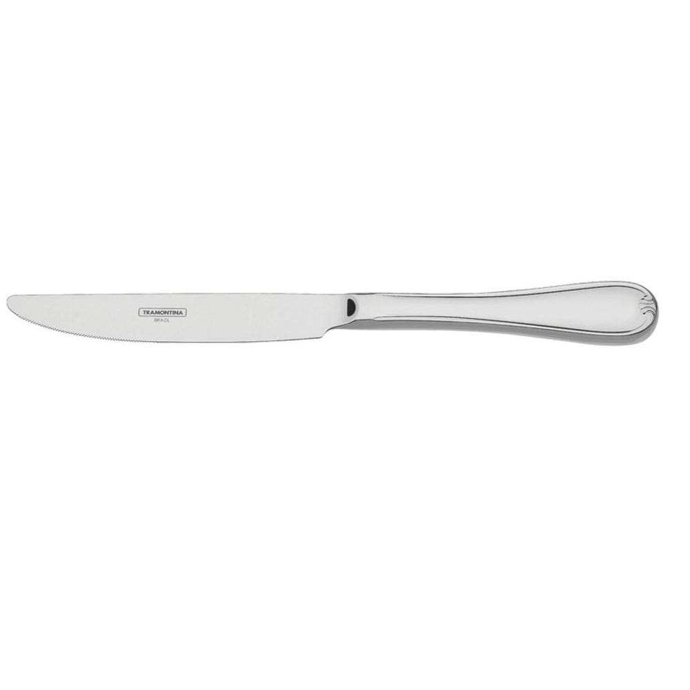 Faca de mesa forjada aço inox vicenza tramontina 63924830
