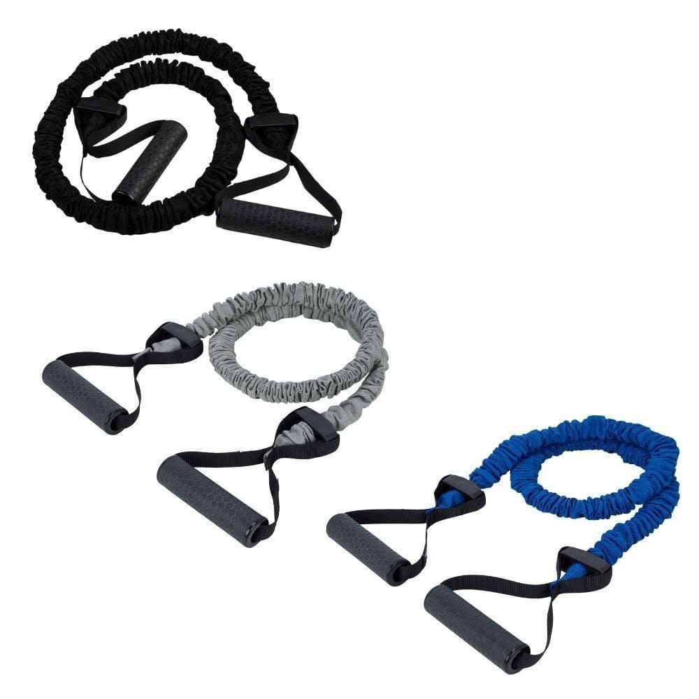 Kit elástico extensor médio e super forte - 3 elásticos