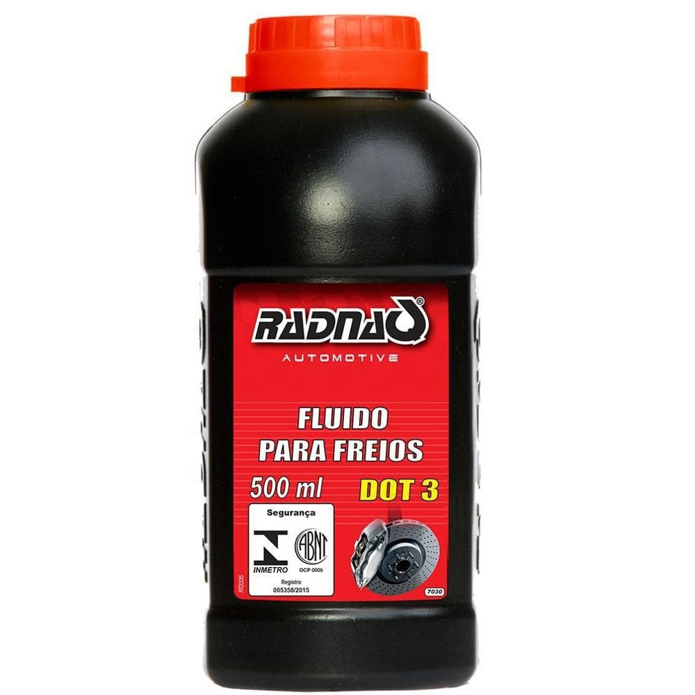 Fluido de freio radnaq dot 3 500 ml