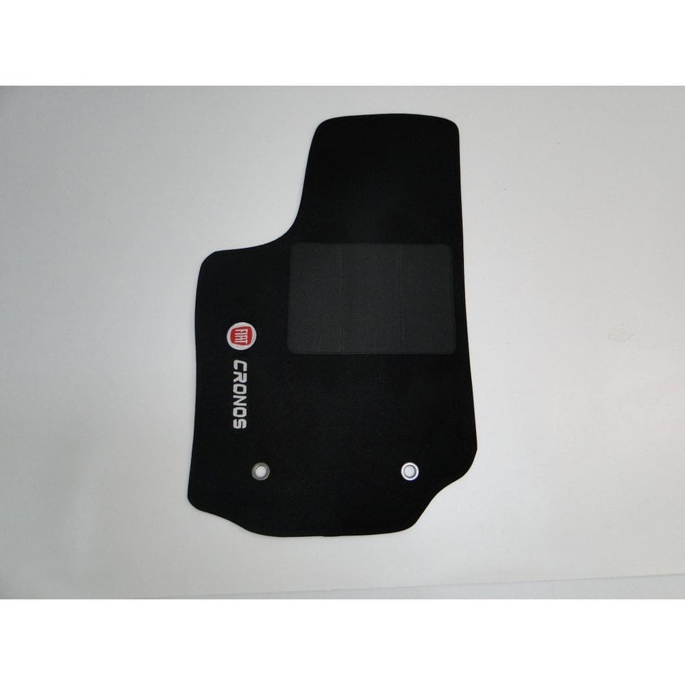 Tapete automotivo carpete base em pvc fiat cronos