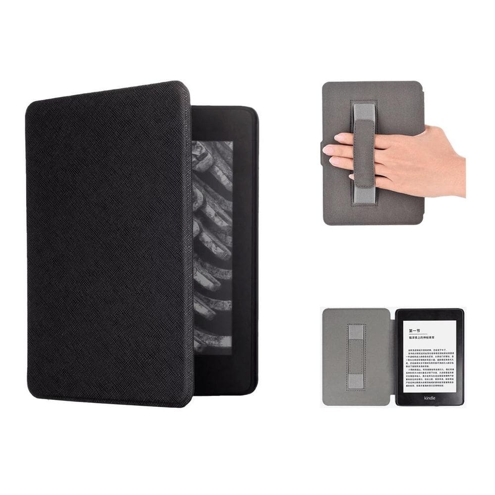 Capa auto sleep apoio elástico para kindle básico 10 j9g29r