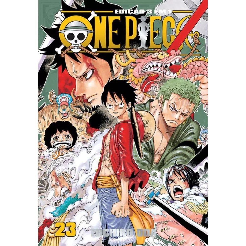 One Piece 3 Em 1 Vol. 23